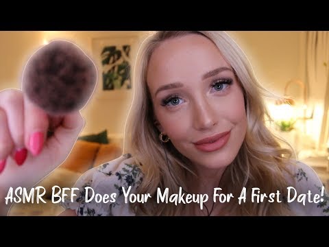 ASMR Best Friend Does Your Makeup & Outfit! (soft speaking, whispers, personal attention…)