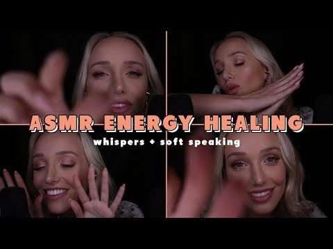 ASMR Toxic Energy Pulling + Positive Affirmations | Relaxing Hand Movements, Shh It's Okay…
