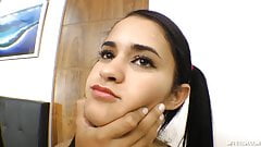Great Latina Face Fucking by Flavia Greca