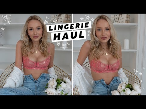 VICTORIA'S SECRET & ADOREME TRY-ON HAUL