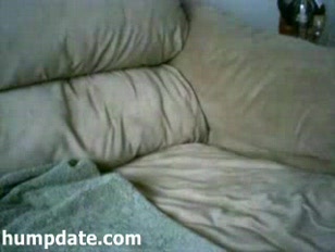 Beautiful MILF with nice tits peeing in a bag