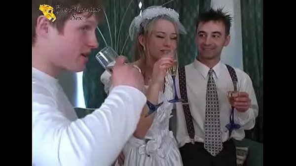 Drunk Russian Bride and Her Friends