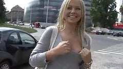 Hanka and Lenka Czech streets full