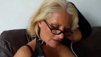 mature in leather fucks guy and sucks cock and gets a mouthful