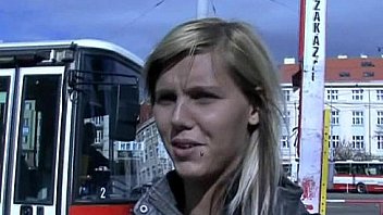 Ilona takes cash for public sex