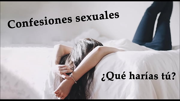Sexual confession Trio of friends. Spanish voice audio