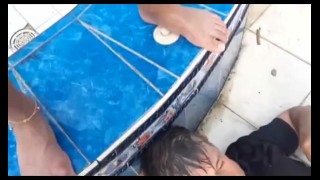 pissing and pee action