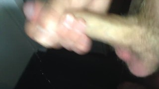 Pissing with my Erection while playing with my Dick