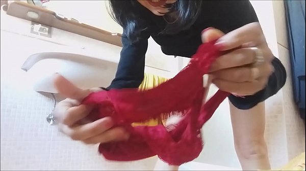 Leather milf Farts in Panty