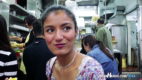 Who is SHE? Exotic camgirl fucked by a FAN!