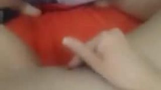 Touching Lithuanian pussy at Stripotica.com