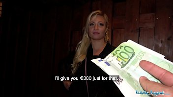 Hot Blonde German with massive natural boobs in Czech