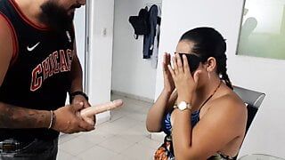 I blackmail my mother-in-law and I end up fucking her