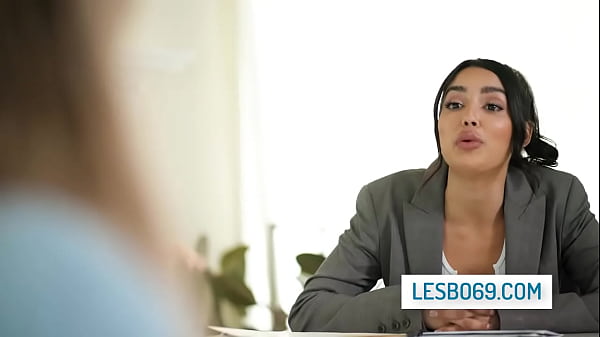 Horny lesbian lawyer Vanessa Sky seduces and fucks her big boobed MILF